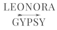 Leonora Gypsy logo with a simple arrow design beneath the brand name, representing a boho style aesthetic for the Gift Card.